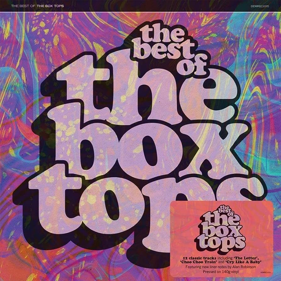 THE BOX TOPS - THE BEST OF - VINYL LP - Wah Wah Records