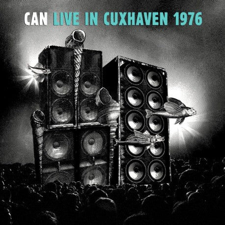 CAN - LIVE IN CUXHAVEN 1976 - CURACAO BLUE VINYL LP - Wah Wah Records