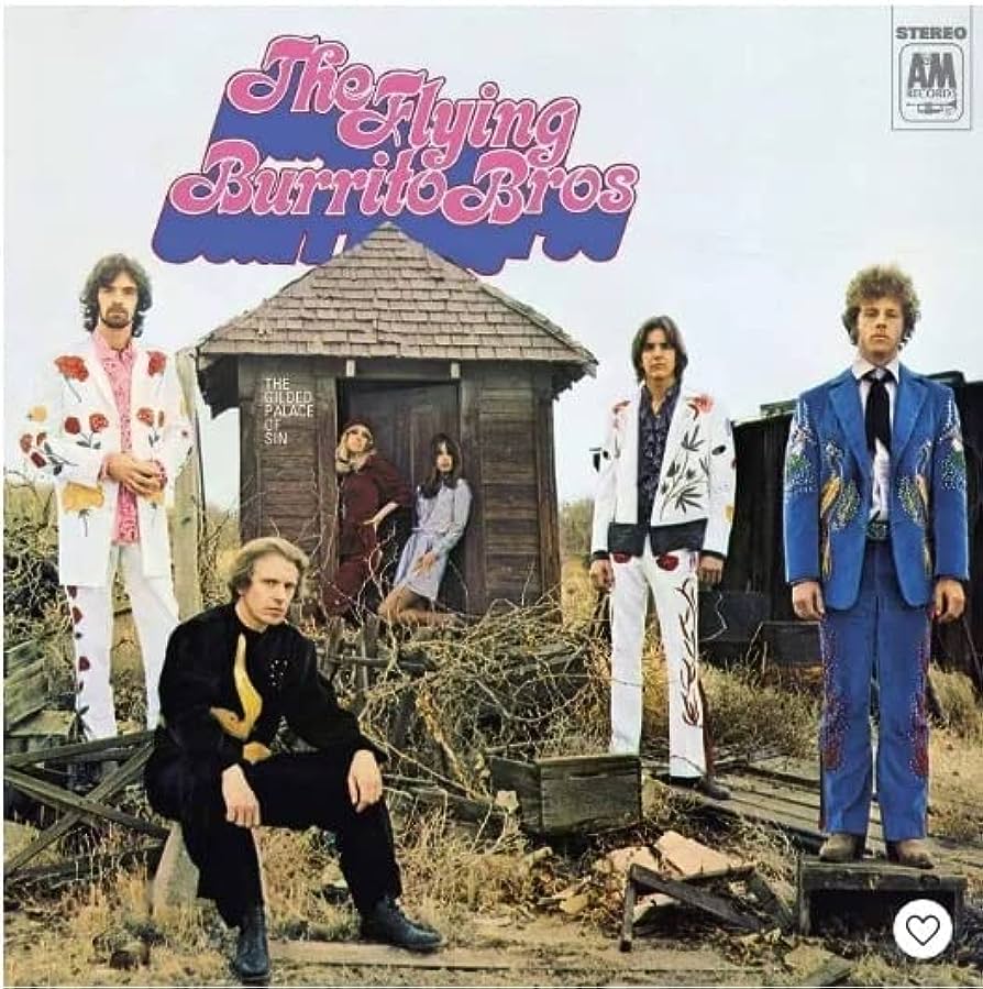 THE FLYING BURRITO BROTHERS - THE GILDED PALACE OF SIN - VINYL LP - Wah Wah Records