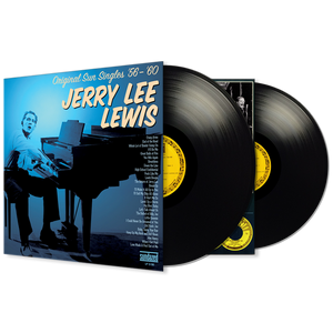 JERRY LEE LEWIS - ORIGINAL SUN SINGLES ‘56 - ‘60 - VINYL 2LP- Wah Wah Records
