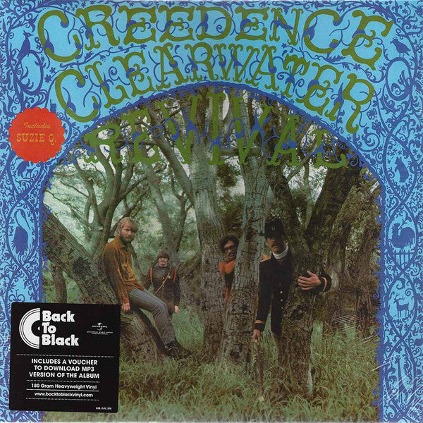 CREEDENCE CLEARWATER REVIVAL - CLEAR VINYL LP - Wah Wah Records