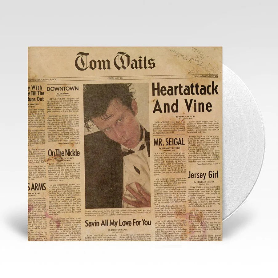 TOM WAITS - HEARTATTACK AND VINE - VINYL - Wah Wah Records