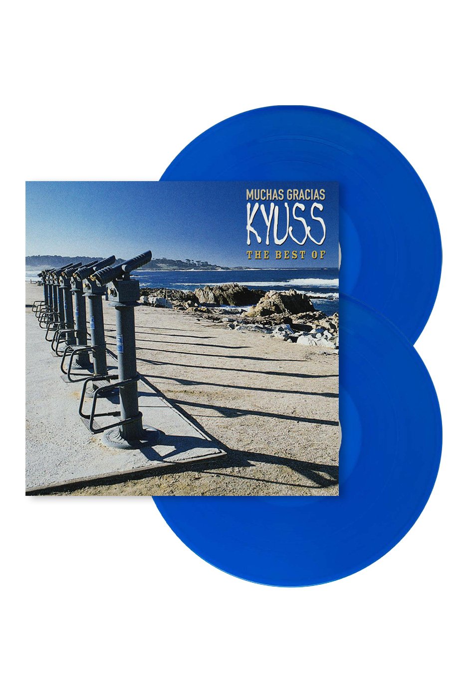 KYUSS - MUCHAS GRACIAS THE BEST OF - LTD EDITION BLUE VINYL 2LP - Wah Wah Records
