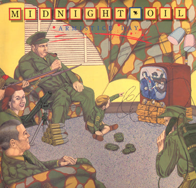 MIDNIGHT OIL - ARMISTICE DAY/STAND IN LINE - VINYL - Wah Wah Records