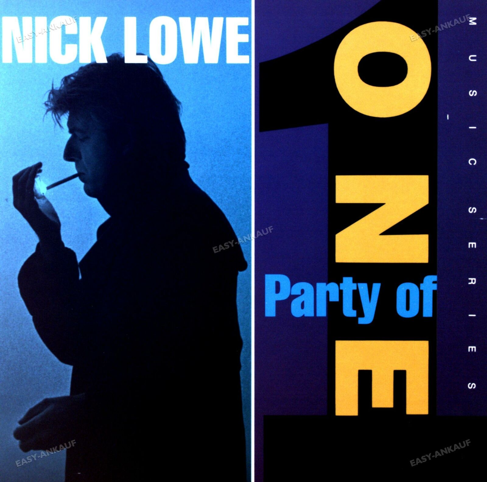 NICK LOWE - PARTY OF ONE - VINYL LP - BONUS EP - Wah Wah Records