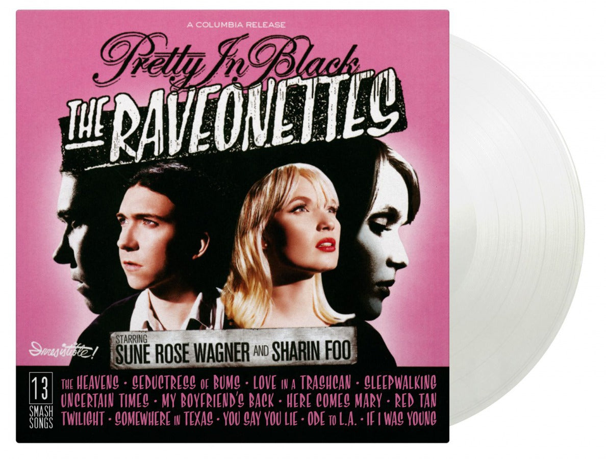 THE RAVEONETTES - PRETTY IN BLACK - 15TH ANNIVERSARY CLEAR VINYL LP - Wah Wah Records