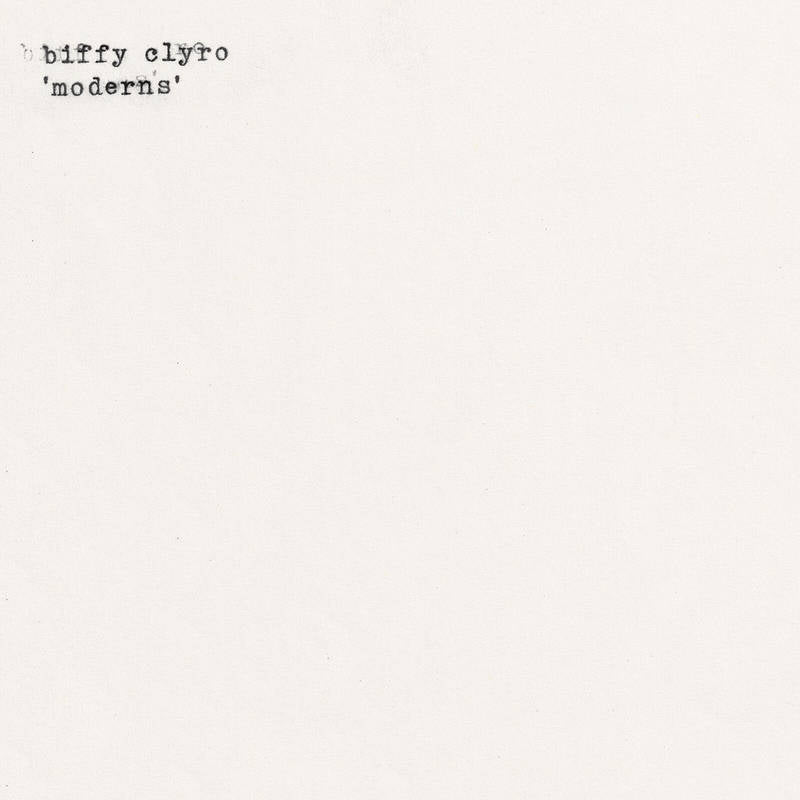 BIFFY CLYRO - MODERNS - RSD EXCULSIVE - OPAQUE WHITE 7" VINYL - RSD 2020