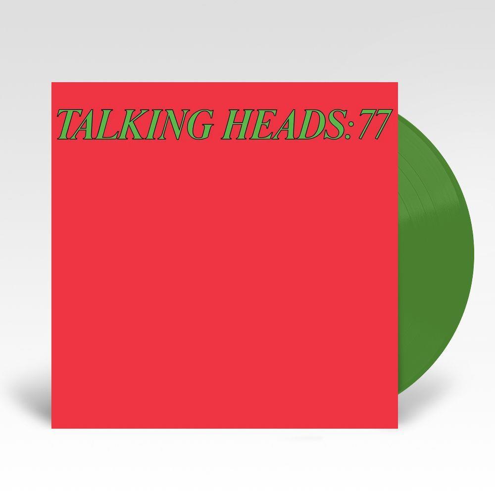 TALKING HEADS - 77 - LTD EDITION GREEN VINYL LP - Wah Wah Records