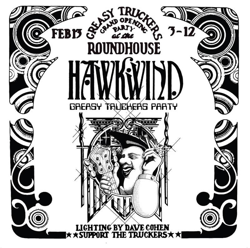 HAWKWIND - GREASY TRUCKERS PARTY - 2LP VINYL - RSD 2021 - WAH WAH RECORDS