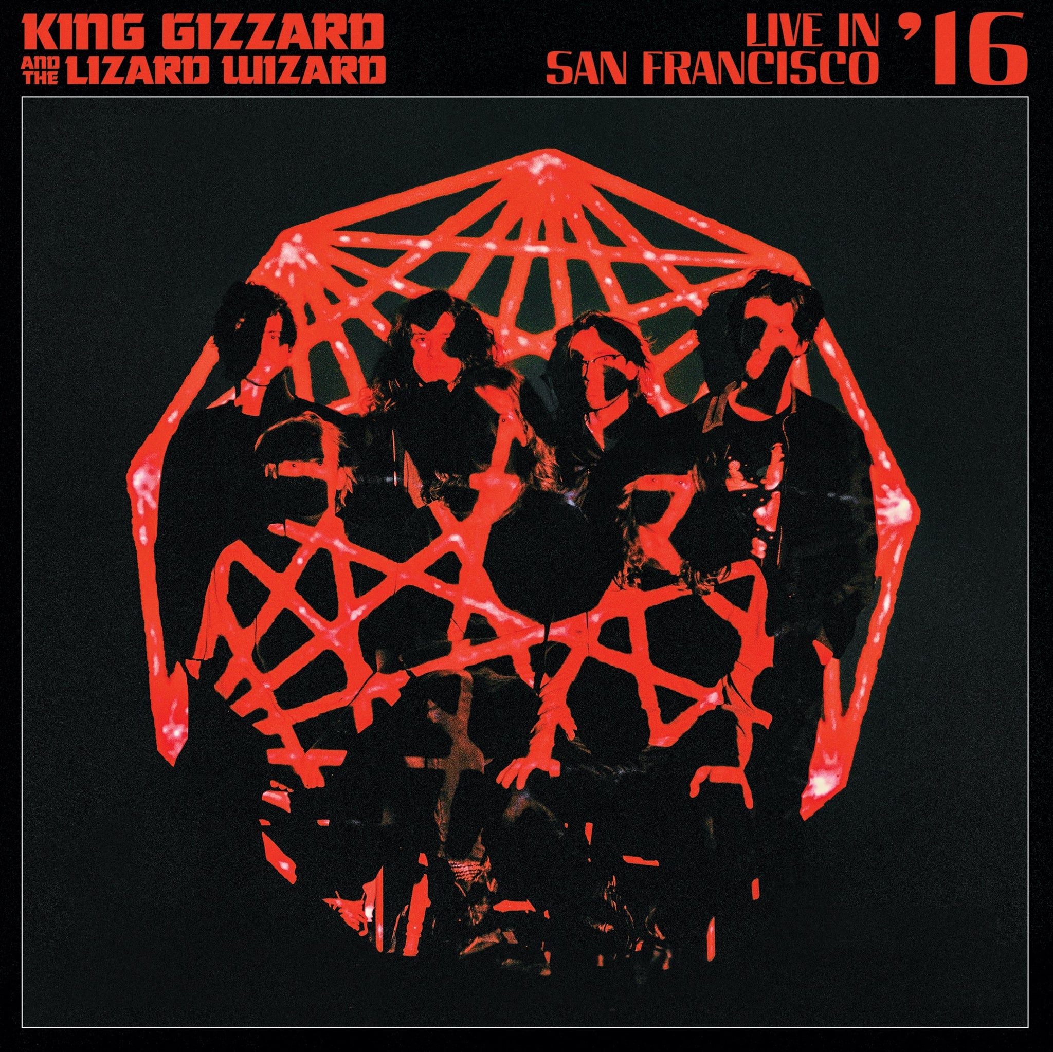 KING GIZZARD AND THE LIZARD WIZARD - LIVE IN SAN FRANCISCO '16 - 2LP COLOURED VINYL - Wah Wah Records