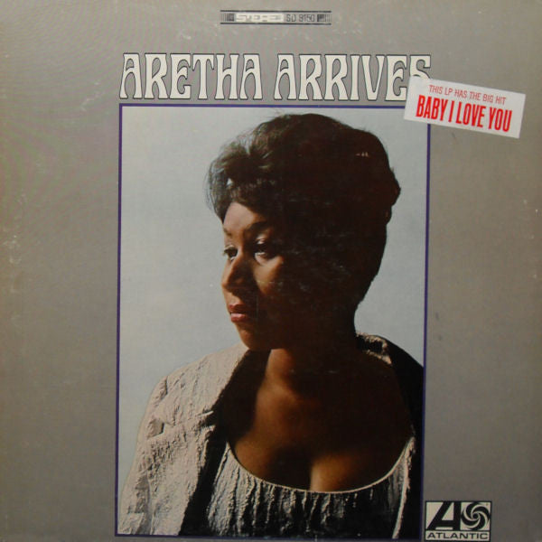 ARETHA FRANKLIN - ARETHA ARRIVES - VINYL LP - Wah Wah Records