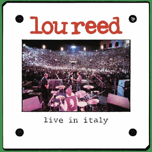 LOU REED - LIVE IN ITALY - VINYL LP - Wah Wah Records