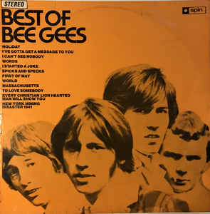 BEE GEES - BEST OF BEE GEES - VINYL LP - Wah Wah Records