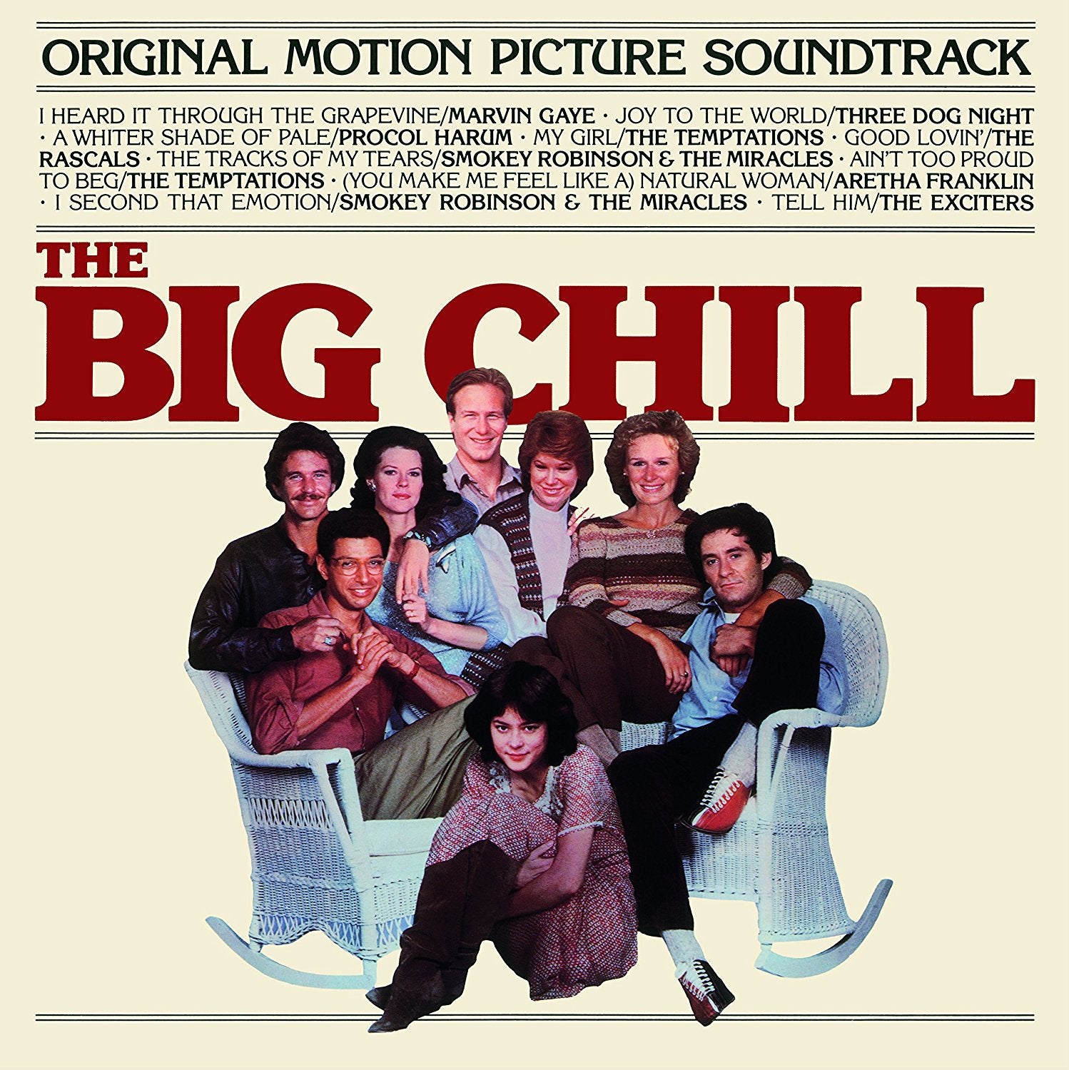 THE BIG CHILL - ORIGINAL MOTION PICTURE SOUNDTRACK - LTD EDITON COLOR VINYL LP - Wah Wah Records