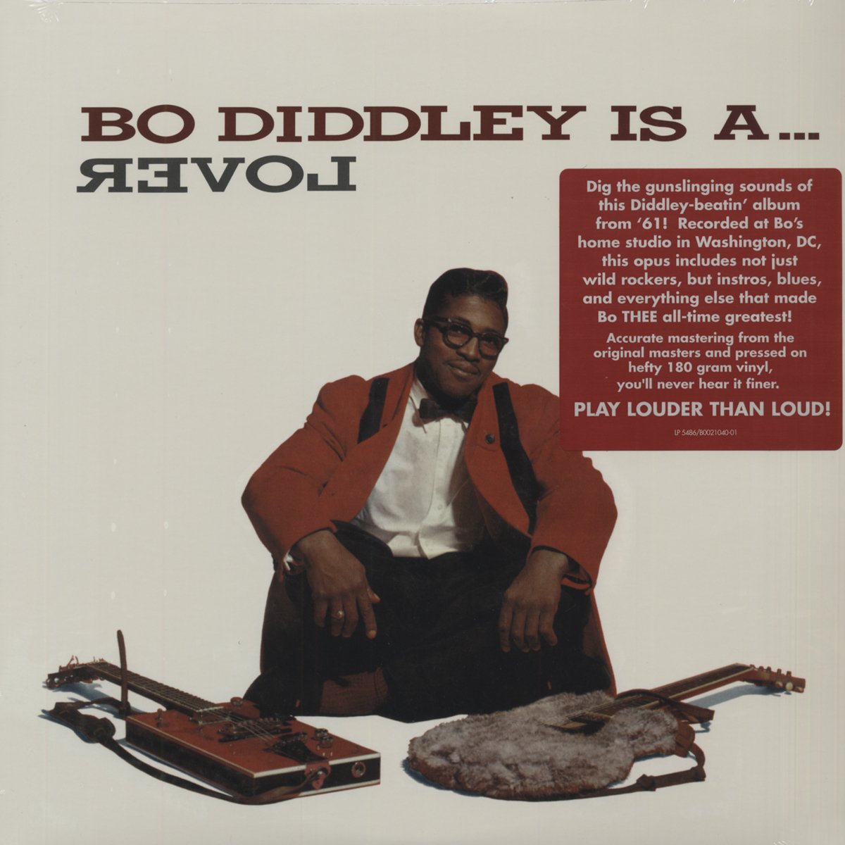 BO DIDDLEY - IS A LOVER - VINYL LP - Wah Wah Records