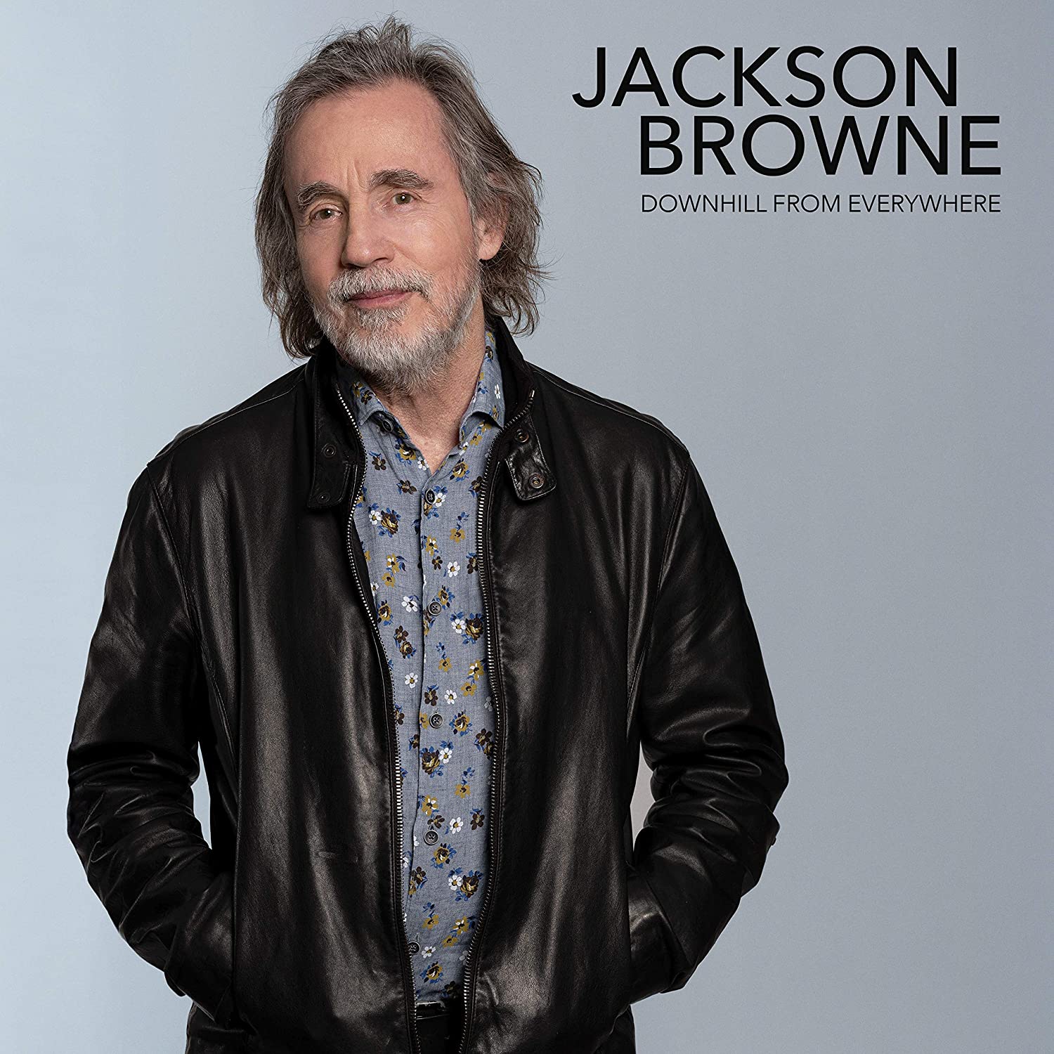 JACKSON BROWNE - DOWN HILL FROM EVERYWHERE/A LITTLE SOON TO SAY - 12'' VINYL - Wah Wah Records