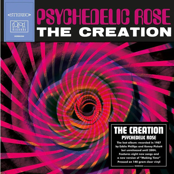 THE CREATION - PSYCHEDELIC ROSE - VINYL LP - Wah Wah Records