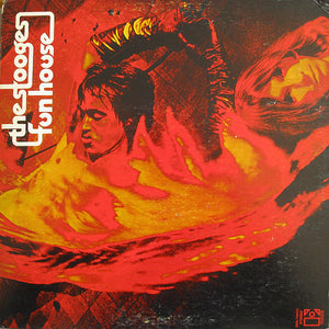 THE STOOGES - FUNHOUSE - RED & BLACK COLOURED VINYL LP - Wah Wah Records
