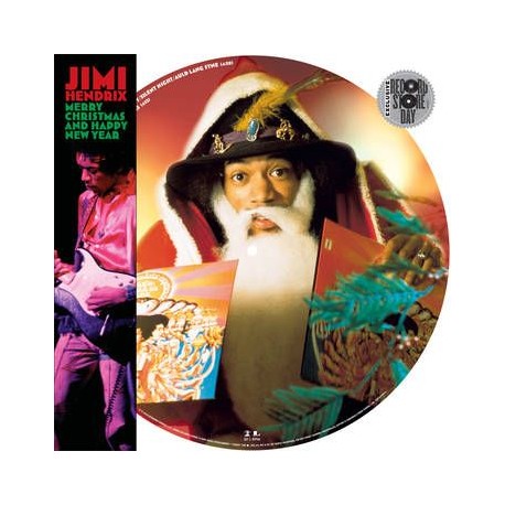 JIMI HENDRIX - MERRY CHRISTMAS AND HAPPY NEW YEAR - RSD PICTURE DISC - VINYL LP - Wah Wah Records