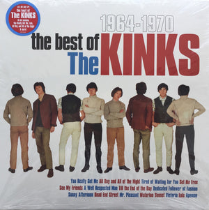 THE KINKS - THE BEST OF 1964-1970 - VINYL LP - Wah Wah Records