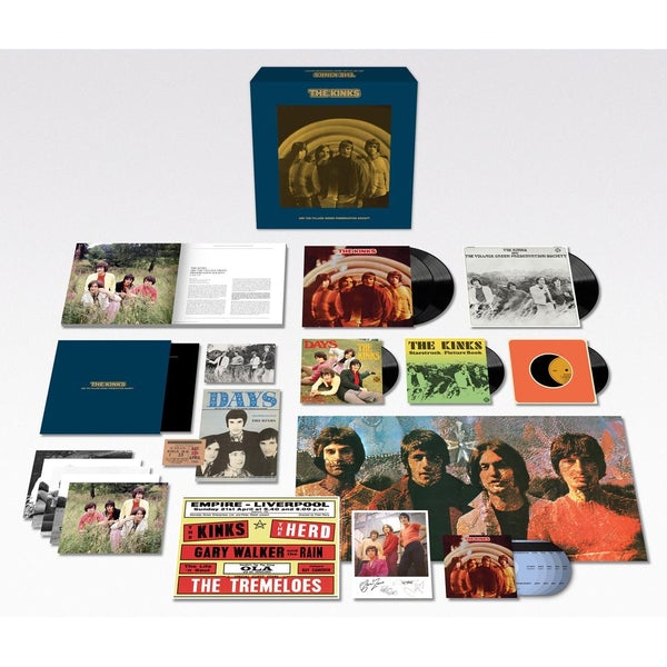 THE KINKS - ARE THE VILLAGE GREEN PRESERVATION SOCIETY BOX SET - Wah Wah Records