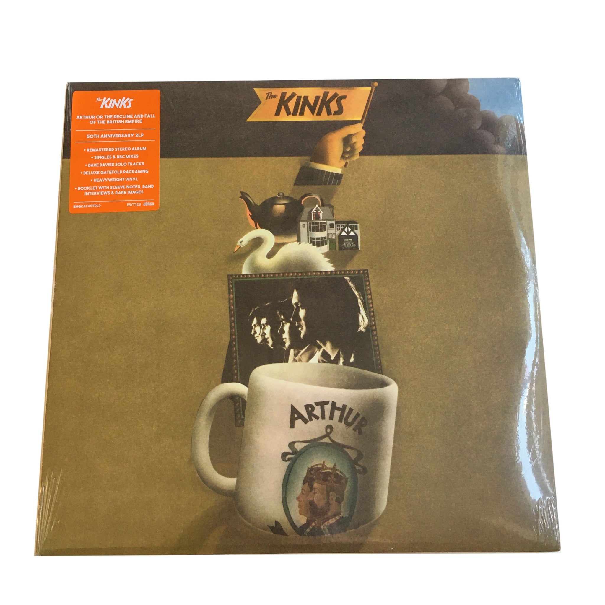 THE KINKS- ARTHUR OR THE DECLINE AND FALL OF THE BRITISH EMPIRE - 50TH ANNIVERSARY 2LP VINYL - Wah Wah Records