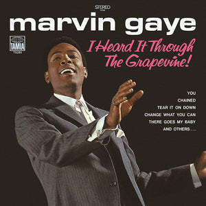 MARVIN GAYE - I HEARD IT THROUGH THE GRAPEVINE! - LTD EDITION COLOUR VINYL LP - Wah Wah Records