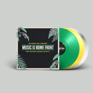 VARIOUS ARTISTS - MUSIC FROM THE HOME FRONT - 3LP COLOURED VINYL - Wah Wah Records