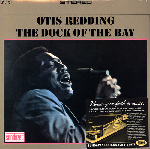 OTIS REDDING - THE DOCK OF THE BAY - VINYL LP - Wah Wah Records