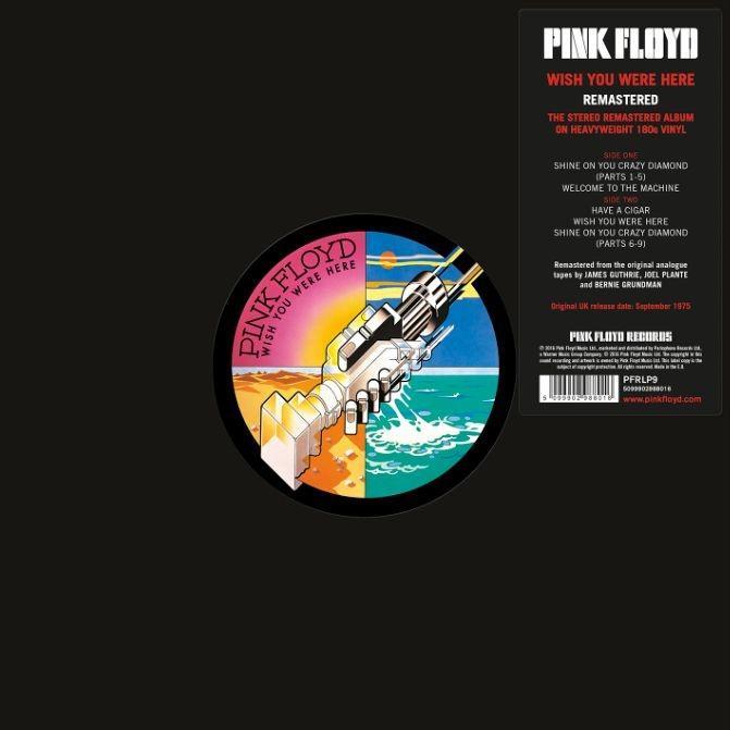 PINK FLOYD - WISH YOU WERE HERE - VINYL LP - Wah Wah Records