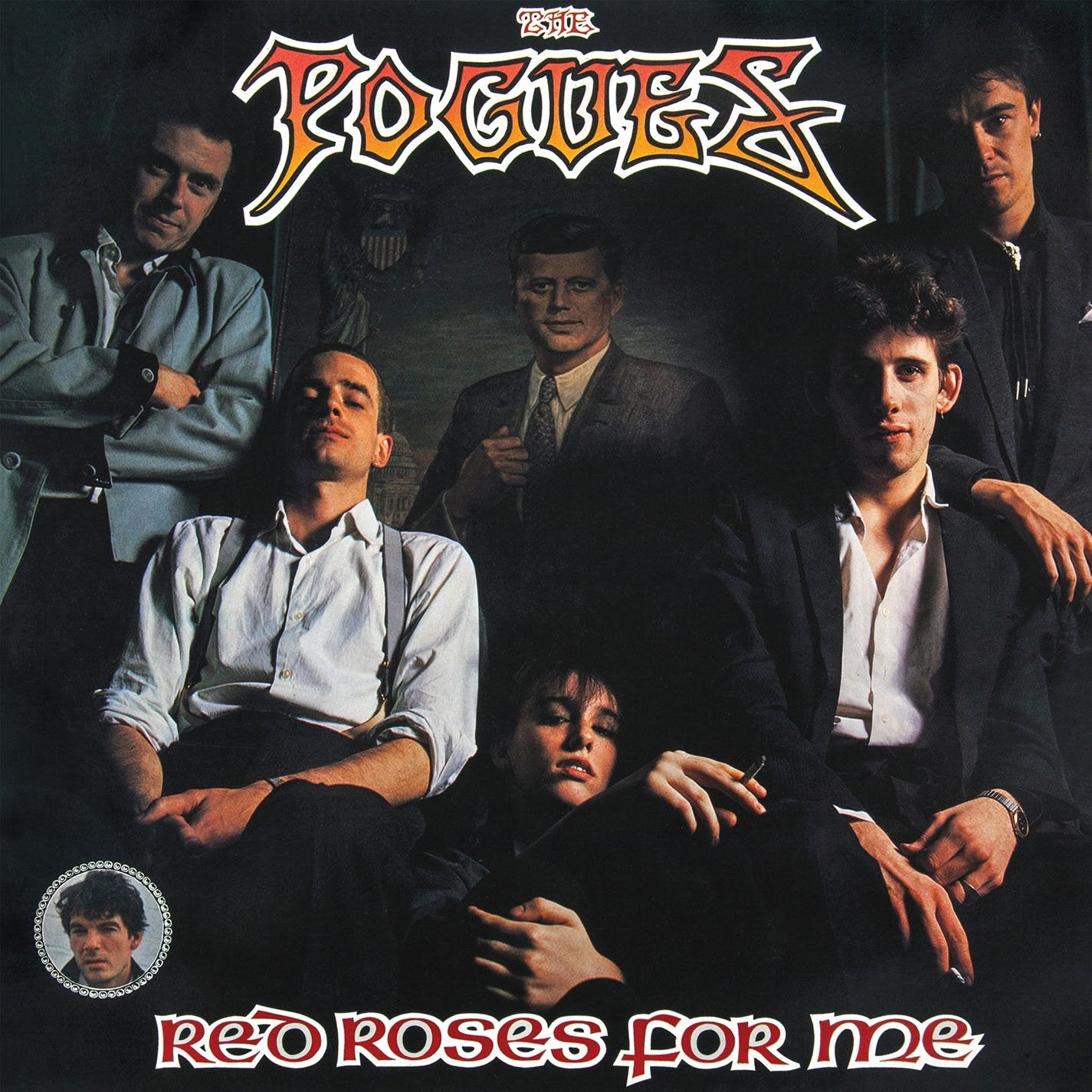 THE POGUES - RED ROSES FOR ME - VINYL LP - Wah Wah Records