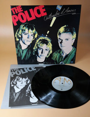 THE POLICE - OUTLANDOS D'AMOUR - VINYL LP JAPANESE PRINT - Wah Wah Records