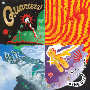KING GIZZARD & THE LIZARD WIZARD - QUARTERS! - VINYL LP - Wah Wah Records