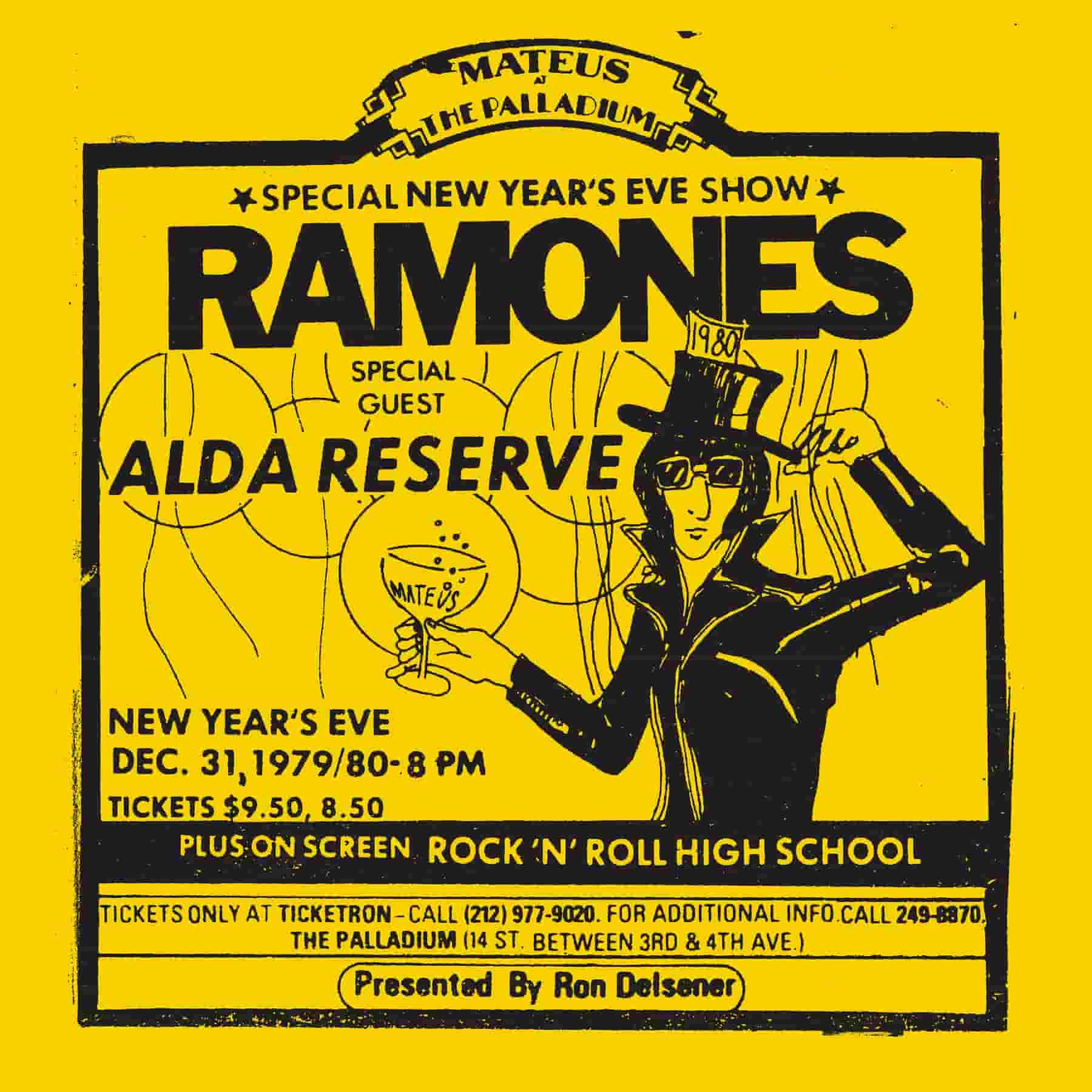 Ramones- Live At The Palladium- 1979 'First time on Vinyl' (2Lp)