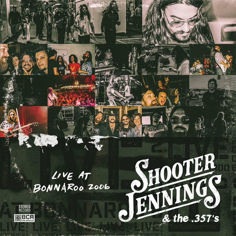SHOOTER JENNINGS & THE .357'S - LIVE AT BONNAROO 2006- 2LP RED & BLUE VINYL - RSD 2020