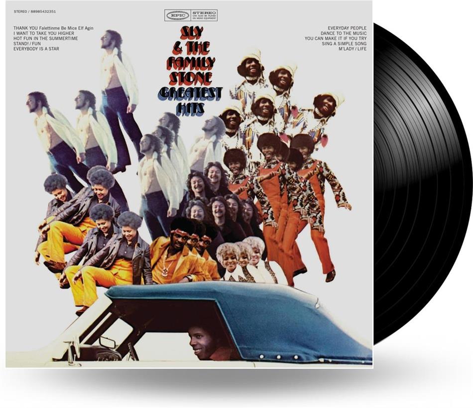 SLY & THE FAMILY STONE - GREATEST HITS - VINYL LP - Wah Wah Records