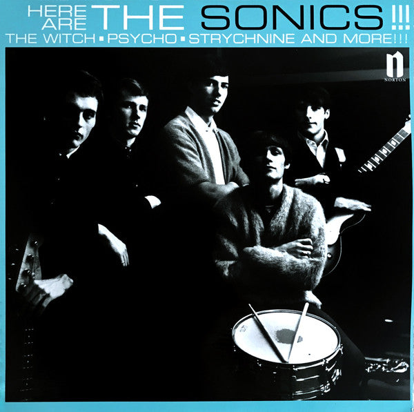 HERE ARE THE SONICS!!! -  THE SONICS - VINYL LP - Wah Wah Records