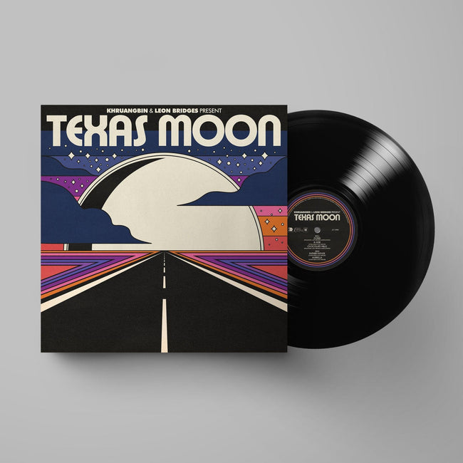 KHRUANGBIN AND LEON BRIDGES - TEXAS MOON - VINYL LP - Wah Wah Records