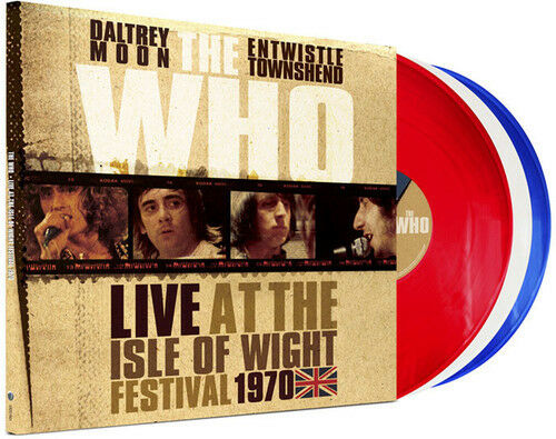 THE WHO - LIVE AT THE ISLE OF WIGHT FESTIVAL 1970 - 3LP VINYL - Wah Wah Records